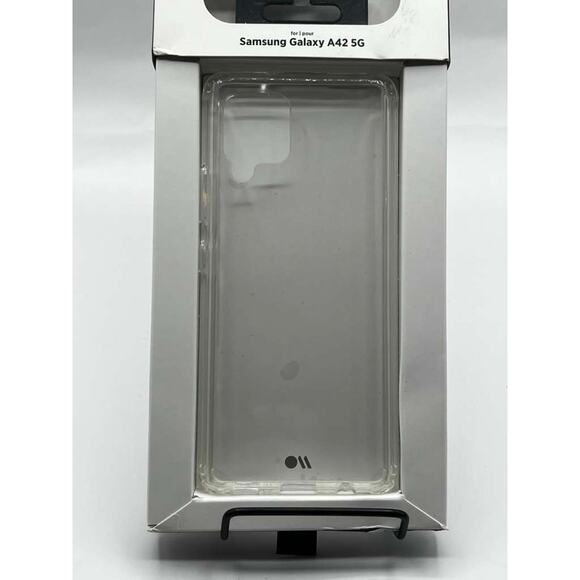 Case-Mate Tough Series Hardshell Case for Samsung Galaxy A42 5G- Clear - Picture 2 of 3